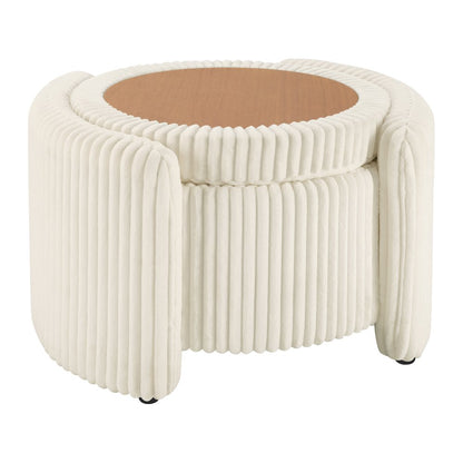 Sable Storage Ottoman