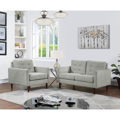 Grayburn Mid-Century Loveseat