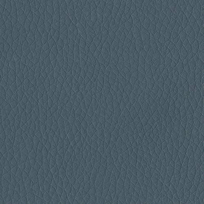 Lounge Chair in Blue Faux Leather with Chrome Base, LRL-R105