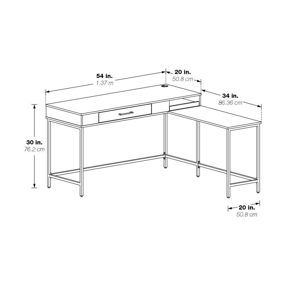 Modern Life Desk in Black