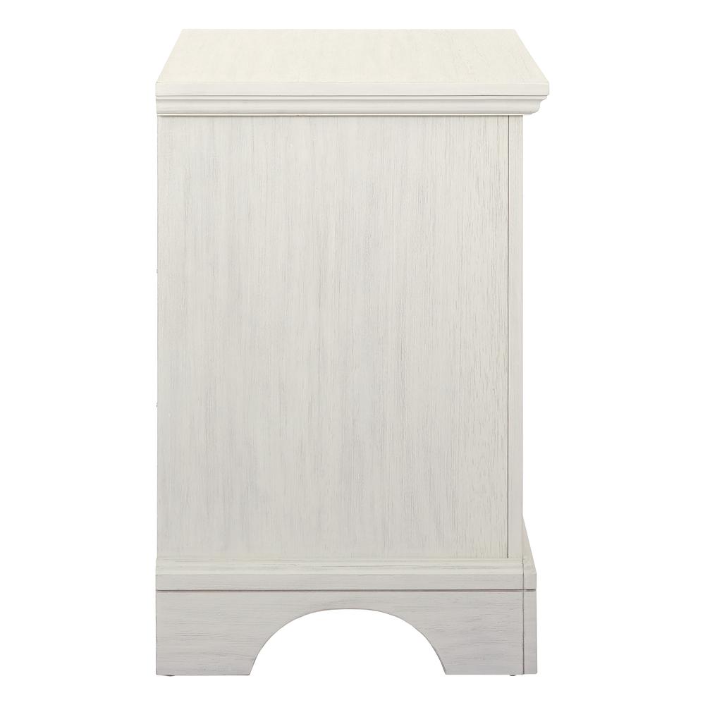 Farmhouse Basics Nightstand, Rustic White