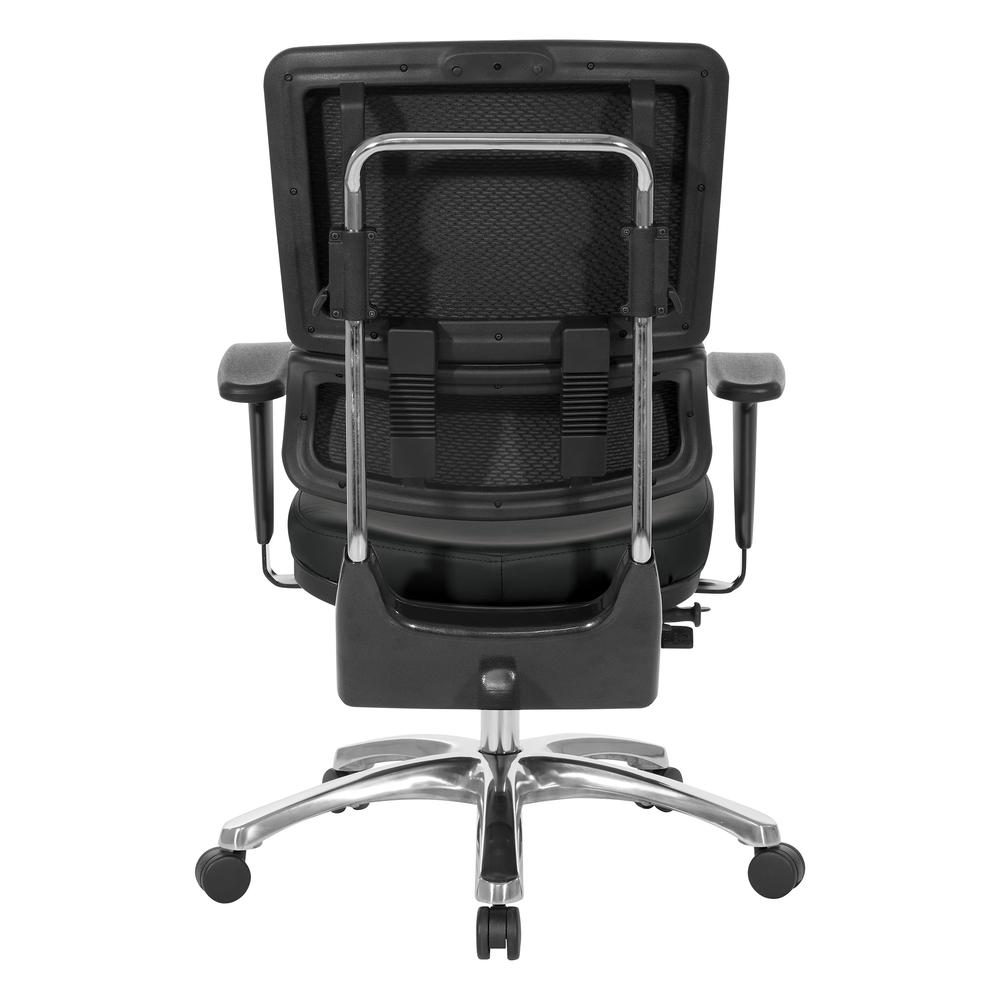 Dillon Seat and Back Managers Chair, Black