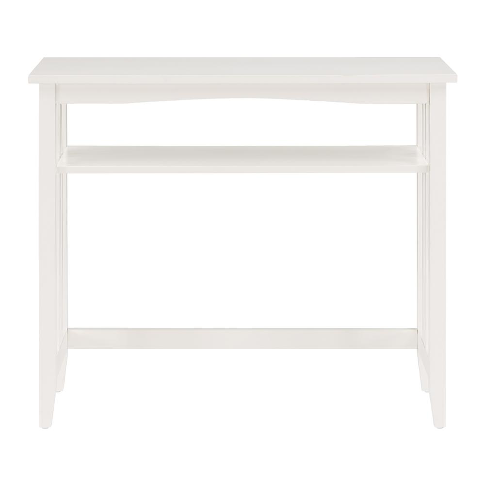 Sierra 36" Foyer Table, White Finish