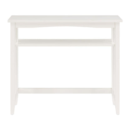 Sierra 36" Foyer Table, White Finish