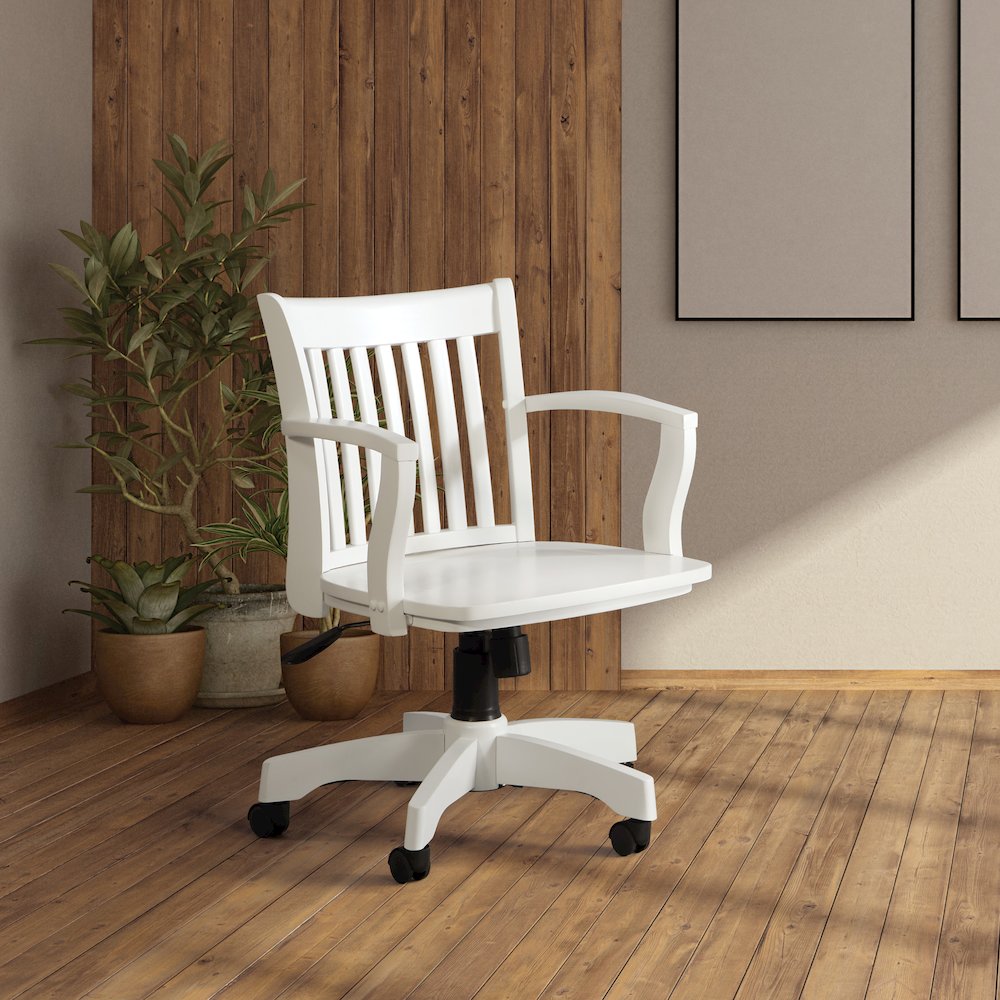 Deluxe Wood Banker's Chair