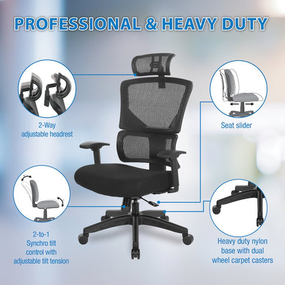 Vertical Matrix Back Manager's Chair