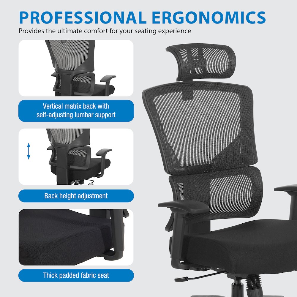 Vertical Matrix Back Manager's Chair