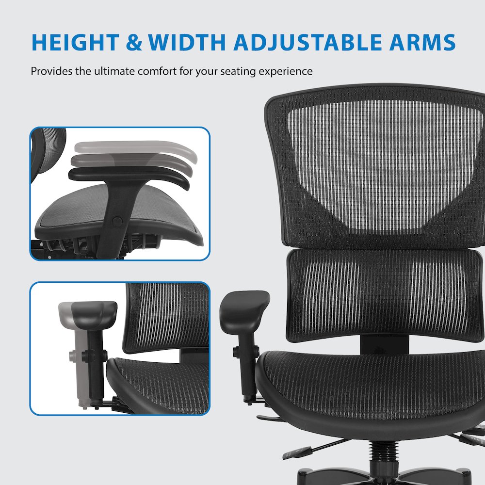Big & Tall Vertical Matrix Seat and Back Manager's Chair