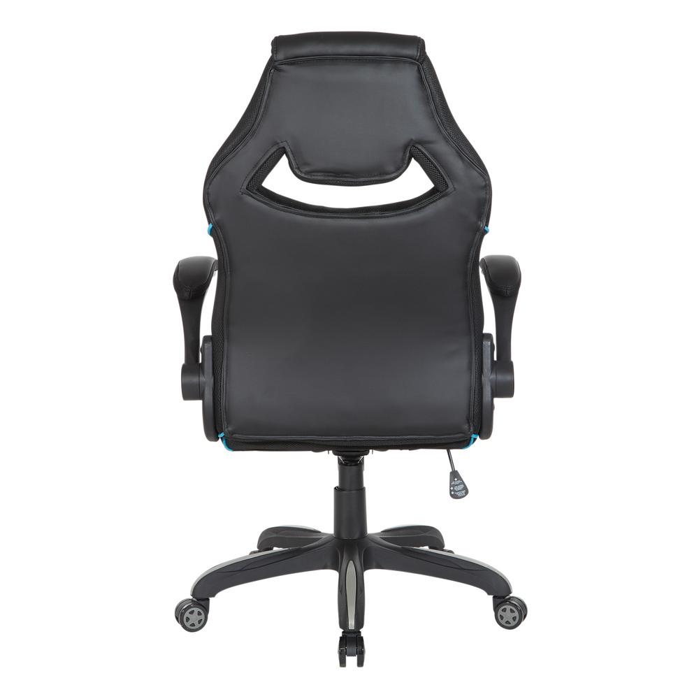 Xeno Gaming Chair in Blue Faux Leather, XEN25-BL