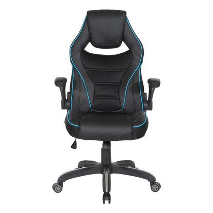 Xeno Gaming Chair in Blue Faux Leather, XEN25-BL