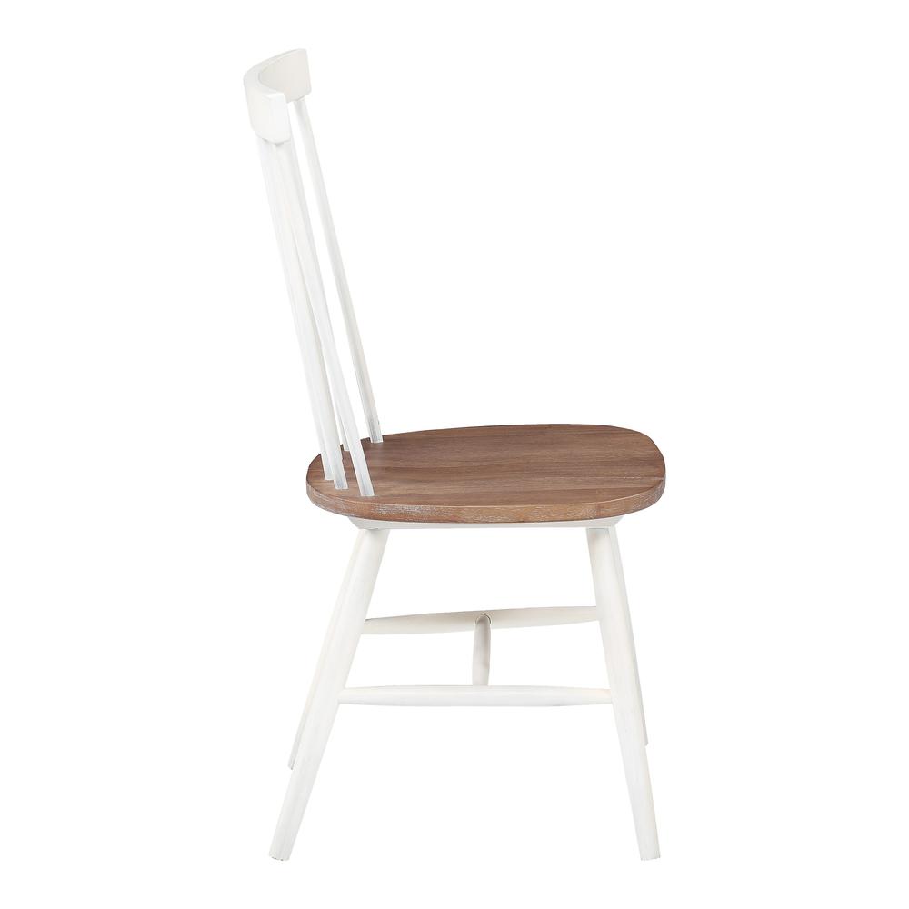 Eagle Ridge Dining Chair with Toffee Finished seat and Cream Base 2 Pack, EAG1787-CMDT