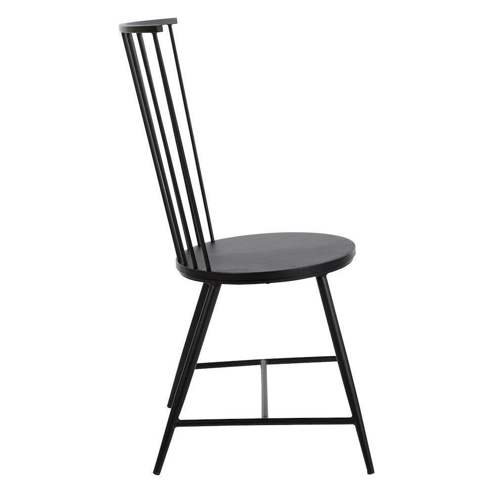 Bryce Dining Chair with Black Finish, BRY6519-3