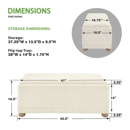 Sahara Storage Bench