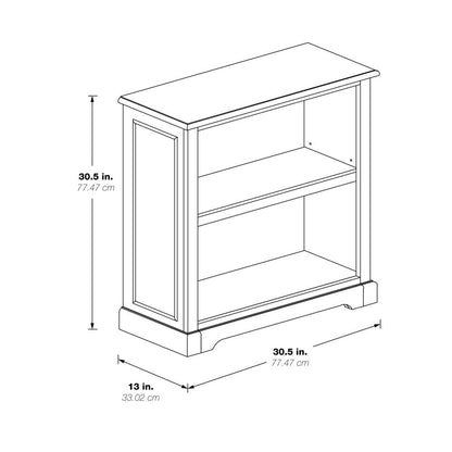 Country Meadows 2-Shelf Bookcase