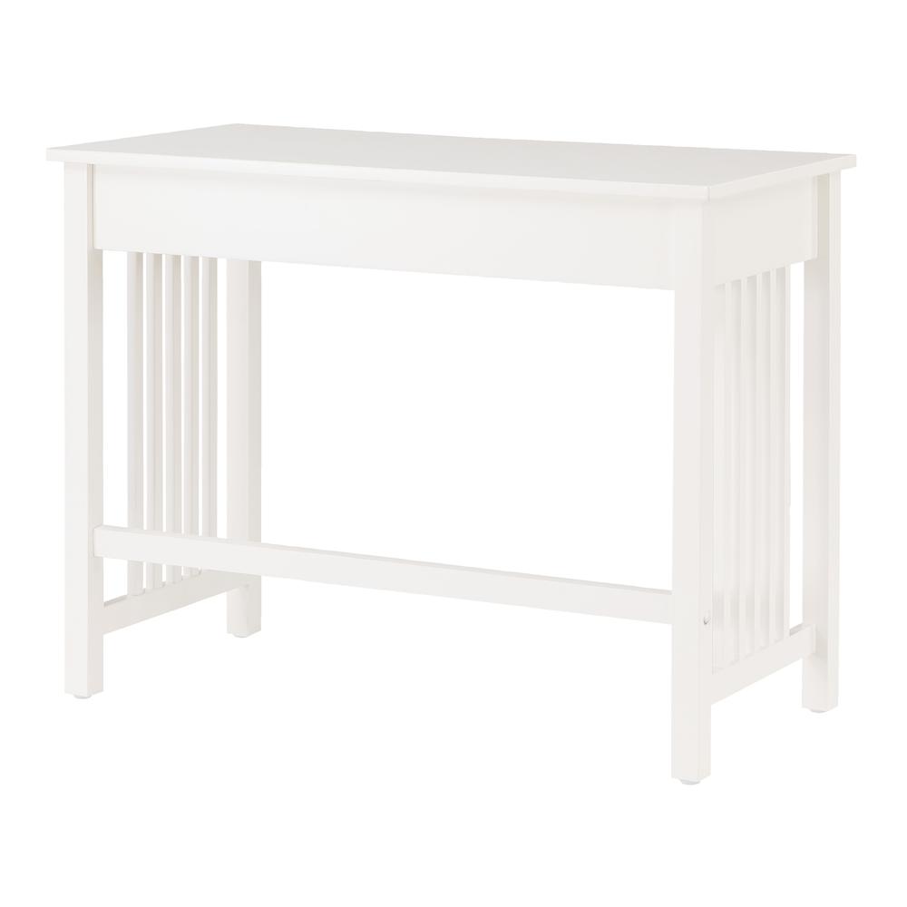 Sierra Writing Desk, White Finish