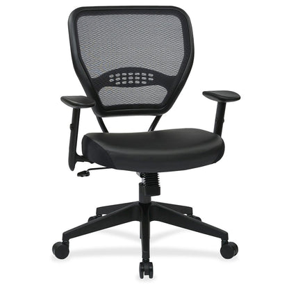 Ergonomic Office Chair – Leather Home Office Desk Chair With Support