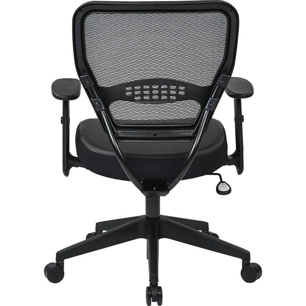 Ergonomic Office Chair – Leather Home Office Desk Chair With Support
