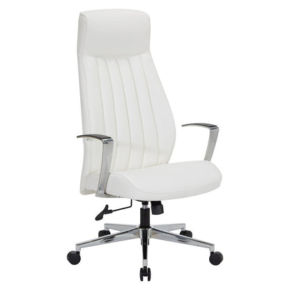 High-Back Ion Technology in Dillon snow Chair with Fixed Padded Aluminum Arms