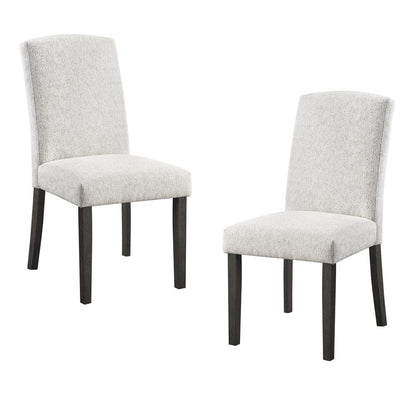 Everly Dining Chair 2pk, Oyster Grey