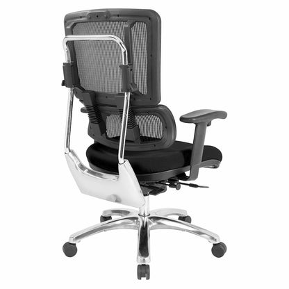 Vertical Black Mesh Back Chair