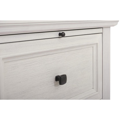 Farmhouse Basics Nightstand, Rustic White