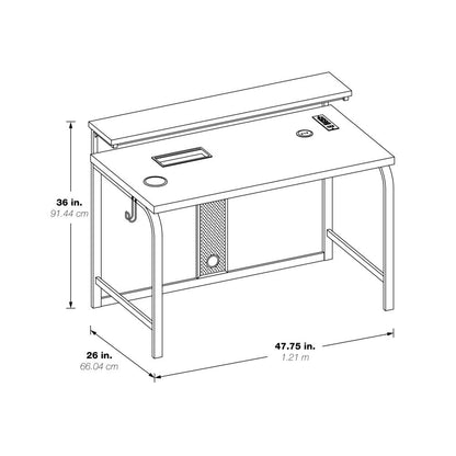 Reload 48” Gaming Desk, RLD4826GD