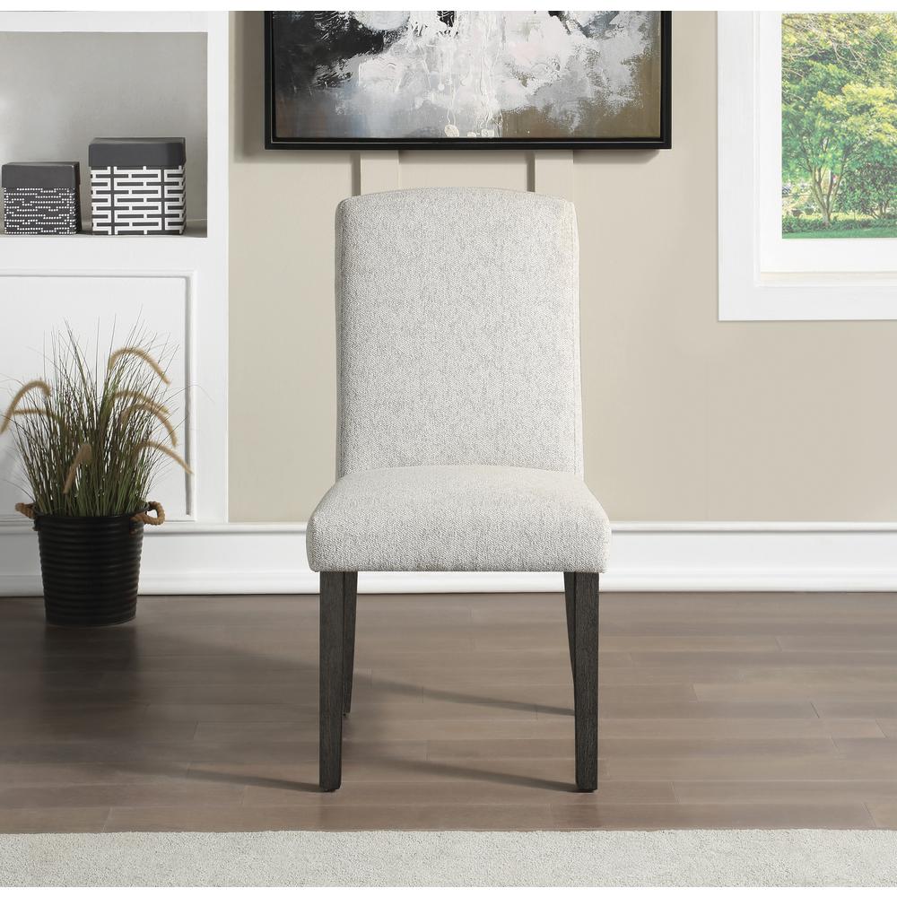 Everly Dining Chair 2pk, Oyster Grey