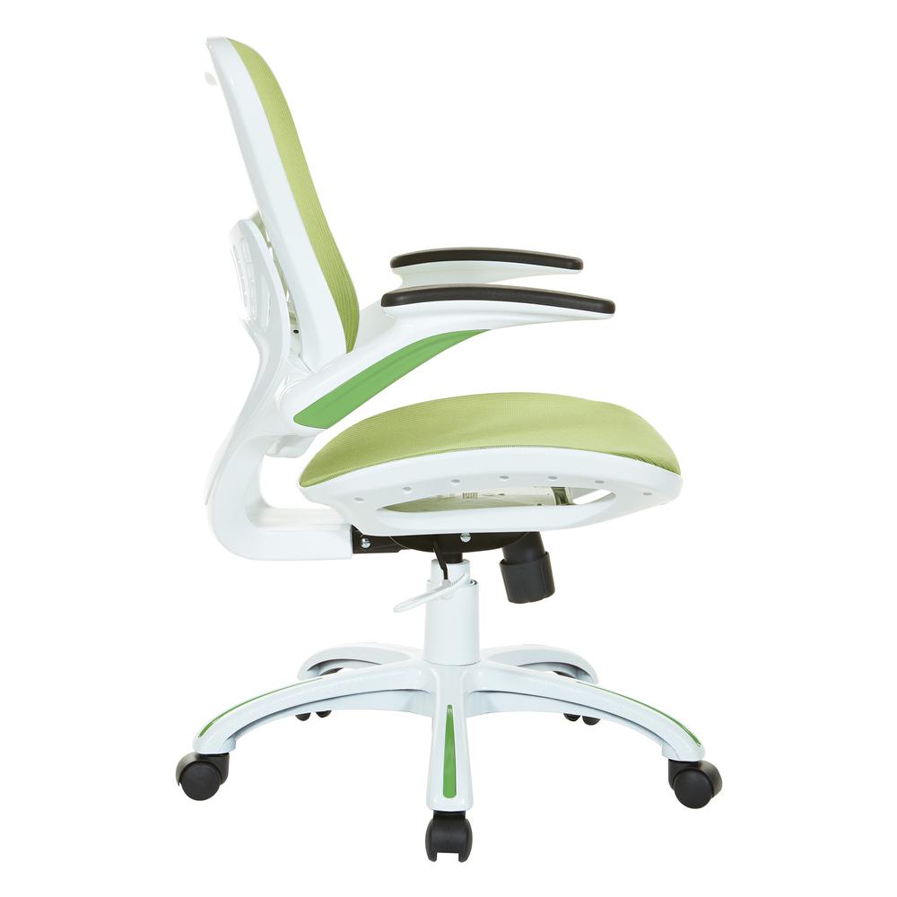 Riley Office Chair with Green Mesh, RLY26-GN