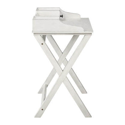 Barton Writing Desk in White Wash finish , BRT55-WW