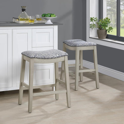 24" Saddle Stool 2-Pack