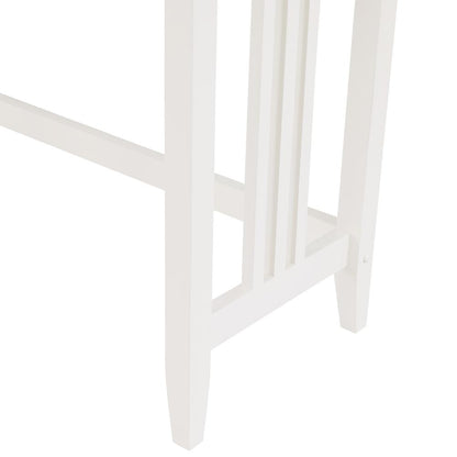 Sierra 36" Foyer Table, White Finish