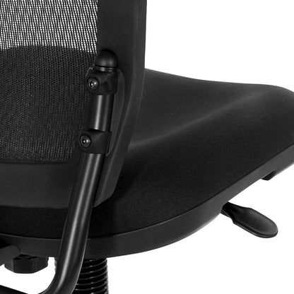 Soft PU Padded Back Frame with Breathable ProGrid Mesh Back Drafting Chair