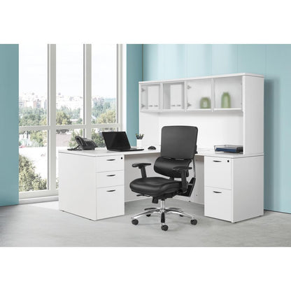 Dillon Seat and Back Managers Chair, Black