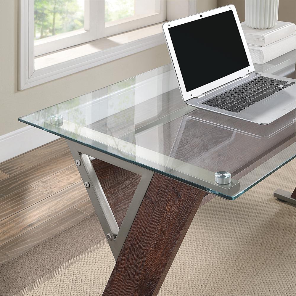 Zenos 48" Desk in Traditional Cherry