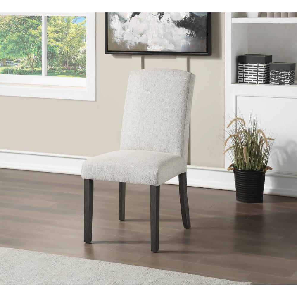 Everly Dining Chair 2pk, Oyster Grey