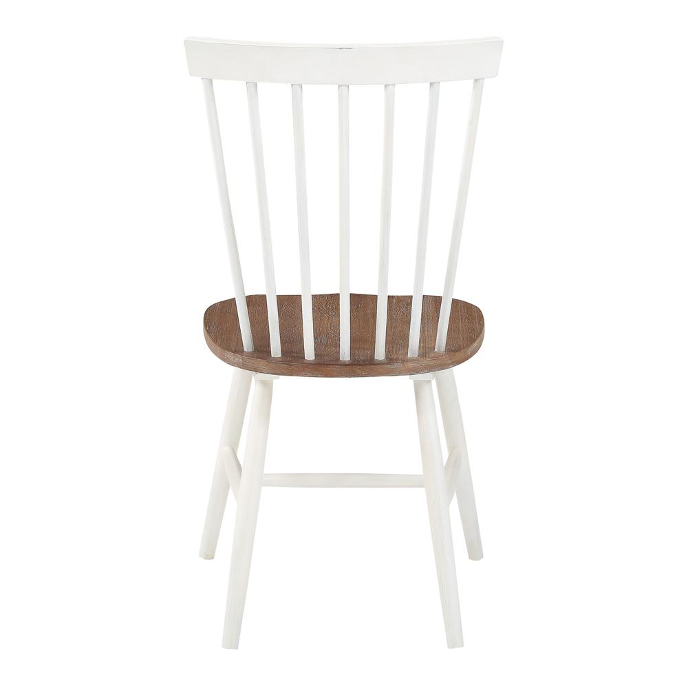 Eagle Ridge Dining Chair with Toffee Finished seat and Cream Base 2 Pack, EAG1787-CMDT