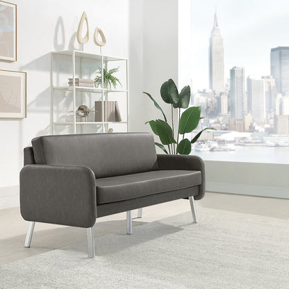 Lounge Sofa in Faux Leather