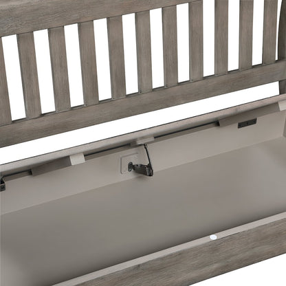 Wakefield Entryway Storage Bench Goldstone Finish