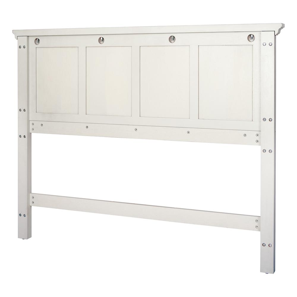 Farmhouse Queen Headboard, Rustic White