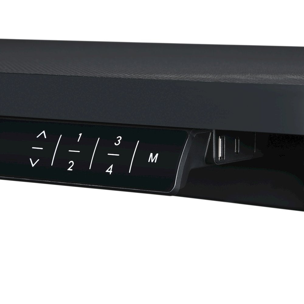 Kilo L-Shape Electric Lift Gaming Desk in Grey Carbon Fiber Finish