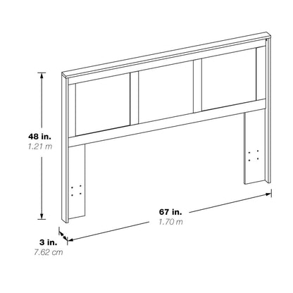 Stonebrook Queen/Full Headboard, Classic Walnut