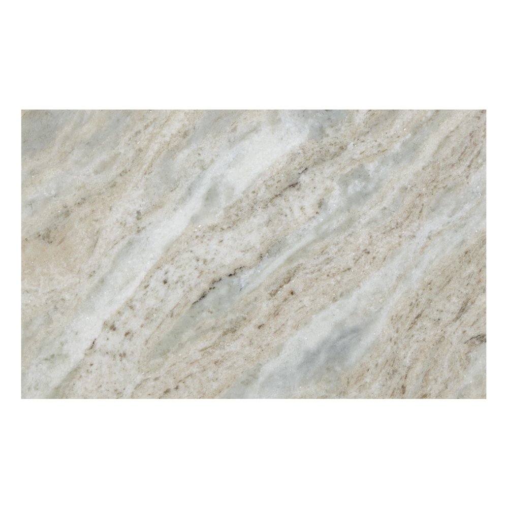 Solid White Marble Top C-Table with Gold Tone Metal Base 2-Pack