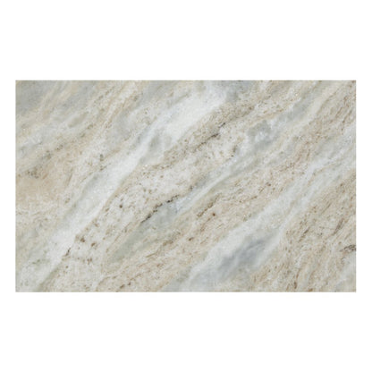 Solid White Marble Top C-Table with Gold Tone Metal Base 2-Pack