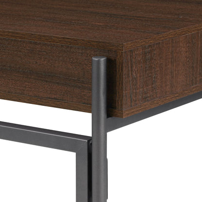 Sedona 46" Writing Desk with Drawer in Elegant Walnut Finish
