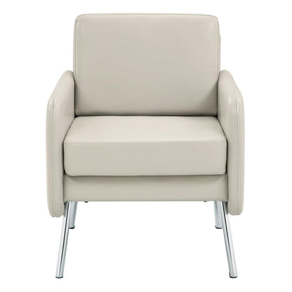 Lounge Chair in Faux Leather