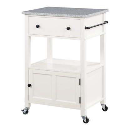 Fairfax Kitchen Cart White