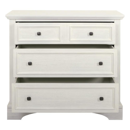 Farmhouse Basics 3 Drawer Chest, Rustic White