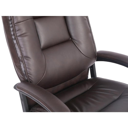 High Back Bonded Lthr Chair, Espresso