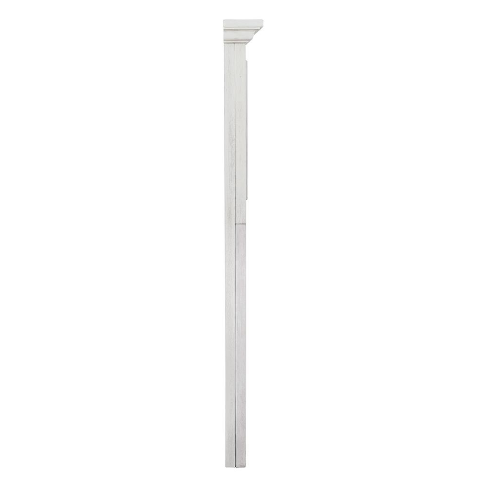Farmhouse Queen Headboard, Rustic White