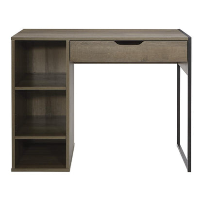 Ravel 40"W Desk in Grey Oak Finish, RV938-GK